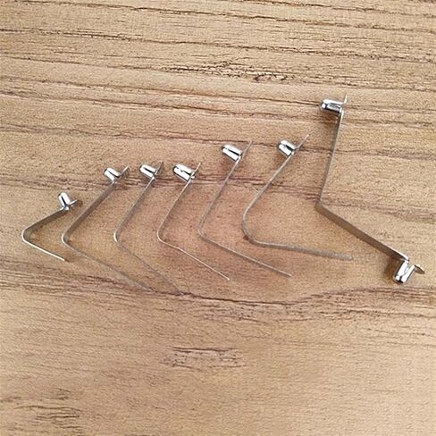 Mdingbao-Compression Spring 3/4/5MM Double Single Hollow Button Clips Kayak Paddle Snap Spring Clip Tent Pole Tube Lock Awning Telescopic Shrapnel, 50PCS, Good Corrosion Resistance in Saudi Arabia