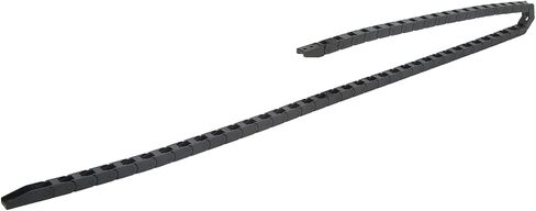 Black Nylon PA66 Cable Drag Chain Wire Carrier for CNC Ma - Meter Length with End Connector in Saudi Arabia