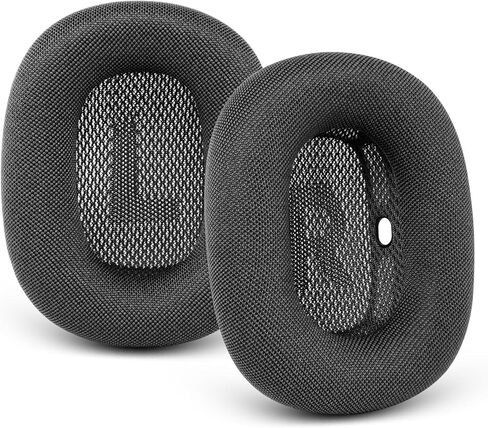 Premium Replacement Ear Cushions for Apple AirPods Max Headphone, Protein Leather Memory Foam Earpads with Excellent Noise Isolation (Black) in Kuwait