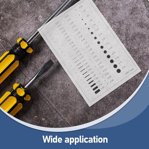 GLEAVI Defect Detection Gauge Line Measurement High Precision Ruler for Crack Scratch Detection Portable Tool for Estimation in Saudi Arabia