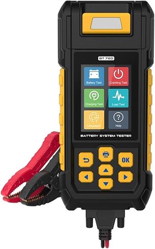 BT760 سيارة Truck Battery Tester Life 12V24V اختبار البطارية مع الطباعة in Saudi Arabia