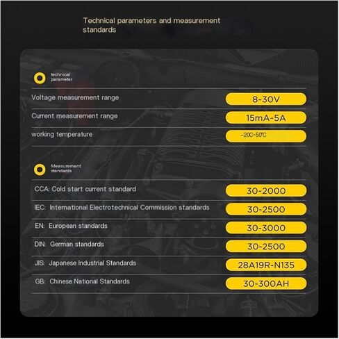 BT760 سيارة Truck Battery Tester Life 12V24V اختبار البطارية مع الطباعة in Saudi Arabia