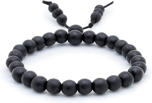 Authentic Karungali Malai Bracelet for Men & Women | Premium Ebony Wood Spiritual Bracelet | Handcrafted Meditation in Saudi Arabia
