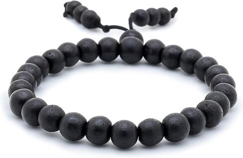 Authentic Karungali Malai Bracelet for Men & Women | Premium Ebony Wood Spiritual Bracelet | Handcrafted Meditation in Saudi Arabia