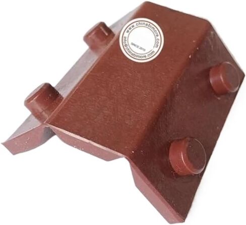 Elevator Counterweight Guide Shoe Insert Red Lining 71 * 65 L 71mm W 65mm for 3600AP Lift 10mm Rail Elevator Spare Parts in Saudi Arabia