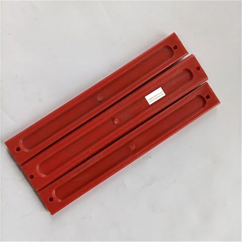 230 * 16 دليل المصعد حذاء 3 في 1 إدراج بطانة حمراء L230mm W30mm/35mm للسكك الحديدية 16 مم in Saudi Arabia
