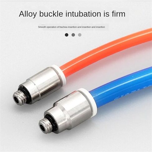 Mini Pneumatic Air Pipe Quick Connector POC/PC-C 4-m5c/M6c Cylinder/Outer Hexagon(PC 5-M6 Hexagon) in Saudi Arabia