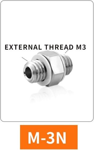 10pcs M-3N M-3UL M-3P M-3UT M-5UN M-5UL M-5UT M-5J Metal Metal Air Universal Convert Connection Monouctor (M-3P) in Kuwait