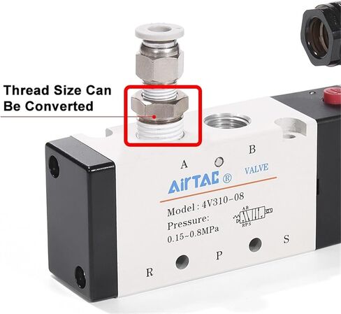 1PCS Pneumatic Outer/Inner Wire Quick Connector BB/BD/BU-01-02-03-04 Thread Variable Diameter Straight(BU0303) in Saudi Arabia