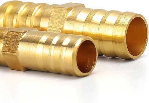 موصل تركيب أنابيب الأنبوب النحاسي 2pcs - مقرن أنبوب مياه الهواء على طراز باغودا لمدة 6 مم ، 8 مم ، 10 مم ، 12 مم (4 طرق ، OD 10 مم) in Saudi Arabia