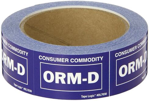 Tape Logic 1 3/8 x 2 1/4" - "Consumer Commodity ORM-D" Labels in Saudi Arabia