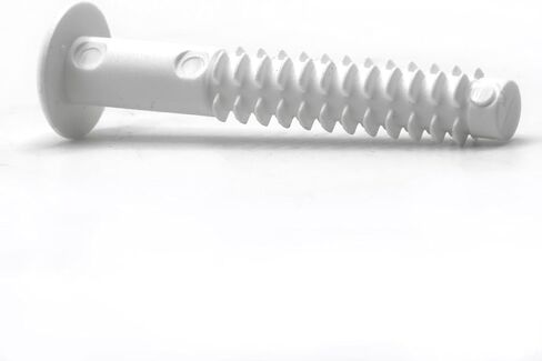replacementscrews دبابيس/المقابس البلاستيكية متوافقة مع IKEA 110519 (MALM ، ALEX ، HEMNES ، إلخ) التي تربط بين الأدراج والصناديق (حزمة 4) in Saudi Arabia