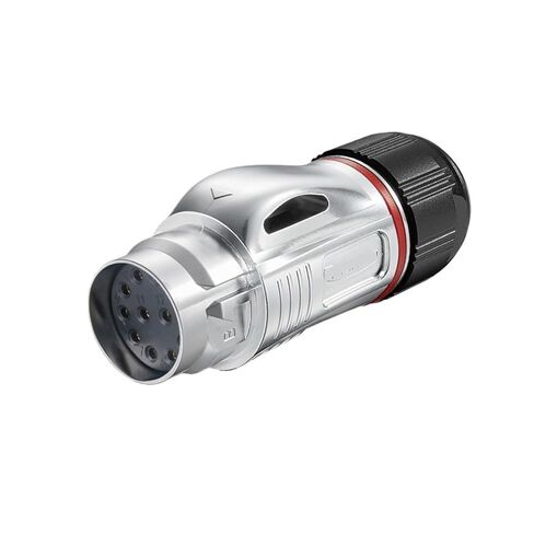 BD24 المعادن من الذكور والإناث مقاوم للماء معدات أتمتة المعدات الطيران والمقبس 12 ثقوب أساسية (قابس أنثى) in Kuwait