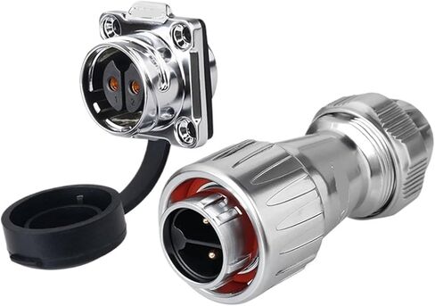 Fence Four-Hole Plastic Cover DZ-20 Connector Lighting LED lamp 2 3-core 4-core 12-core Industrial Equipment Aviation Plug(4 core) in Saudi Arabia