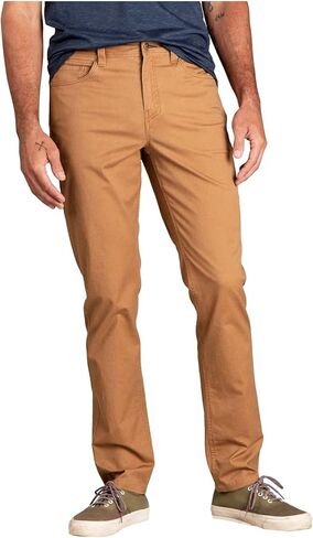 Toad&Co Mission Ridge 5 Pocket Lean Pant, Beetle Vintage Wash, 34x34 in Saudi Arabia