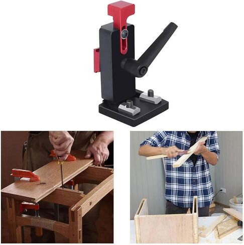 Generic 45 Type Chute Locator, Aluminium Alloy Miter Track Stop Tool, Backing Connector, Woodworking Rail T Slot, Red in Kuwait