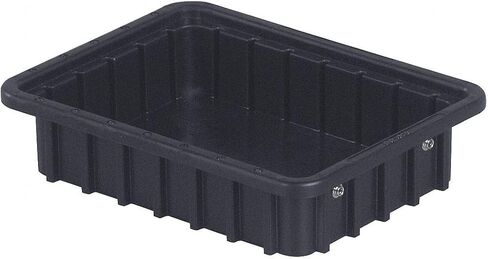 Lewisbins+ DC1025-XL Series 1000 حاويات مقسم ESD-Safe ، الأسود ، 10.8 "طول ، 8.3" عرض ، 2.5 "الارتفاع in Saudi Arabia