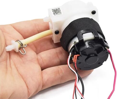 8W 12V 280ML/MIN المصغرة الجرعات الجرعات مضخة المياه السائلة اتجاه عكسها مع تشفير للروبوت الكامل in Kuwait
