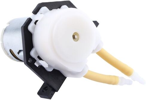 مضخة الجرعات DC12V القابلة للتعديل رأس تمعجي صامت ضوضاء منخفضة مضخة مياه الأداء المستقر لمختبر الحوض الكيميائي التحليلي السائل 12V المضخة التمعجية in Saudi Arabia