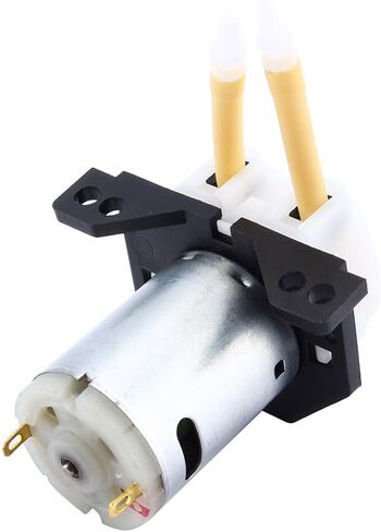 مضخة الجرعات DC12V القابلة للتعديل رأس تمعجي صامت ضوضاء منخفضة مضخة مياه الأداء المستقر لمختبر الحوض الكيميائي التحليلي السائل 12V المضخة التمعجية in Saudi Arabia