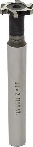 NACX HSS-AL T SLOT END MLLING CUTTER ، 14 ملم قطع DIA 2MM عمق 8 ملم عرقلة مستقيمة ، لعلم سبيكة الحديد الكربوني الصلب in Kuwait