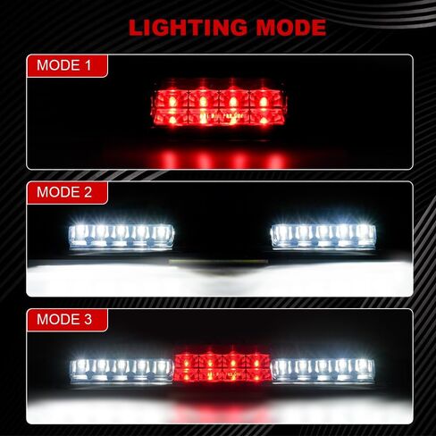 LED LED 3rd Brake Light ، Light Mount Stop Light ، مصباح شحن مجموعة فرامل ثالث متوافق مع 2013-2017 Chevy 13-2017 Express in Kuwait