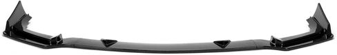 Front Lip 3Pcs Compatible with Infiniti Q50 Sport 2014-2017 Front Bumper Lip Spoiler Splitter (Glossy Black) in Saudi Arabia