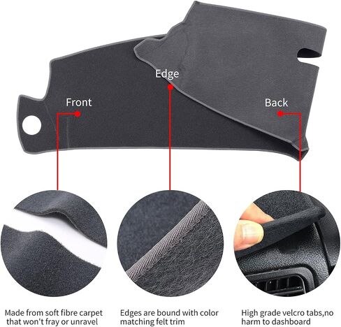 Dash Cover Custom Fit for 1997-2000 Chevy Chevrolet/GMC C1500 C2500 C3500 K1500 K2500 K3500, 1997-1999 GMC Yukon/Chevy Tahoe, 1999-2000 Cadillac Escalade,Dashboard Cover Mat Pad (Blue) in Kuwait