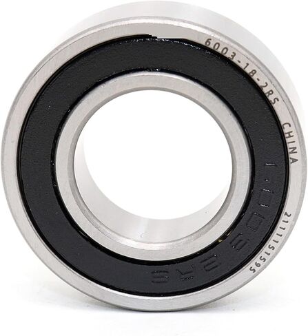 6003-18-2RS 18x35x10mm 183510 18BSW03 Single Row Deep Groove Ball Bearings 1Pcs in Saudi Arabia