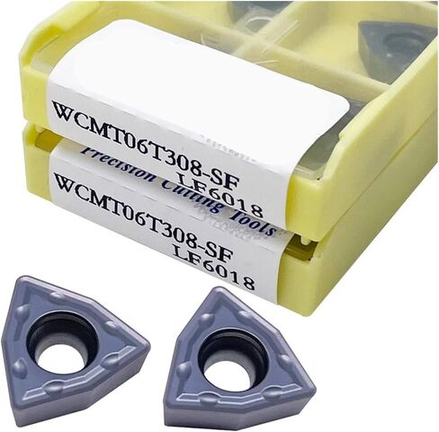 WCMX030208 WCMX040208 WCMT050308 WCMT06T30 WCMT080412 SF LF6018 INDESSION U DRIER CARBIDE INSERT FELEST (WCMX020104-SF LF6018) in Saudi Arabia