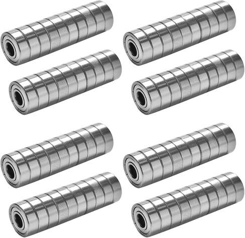 20-100pcs محامل الكرة 608zz ABEC-7 الأخدود العميق محامل مصغرة للسبوقة SCOUTER High Carbon Steel محامل صف واحد (100 ٪) in Saudi Arabia