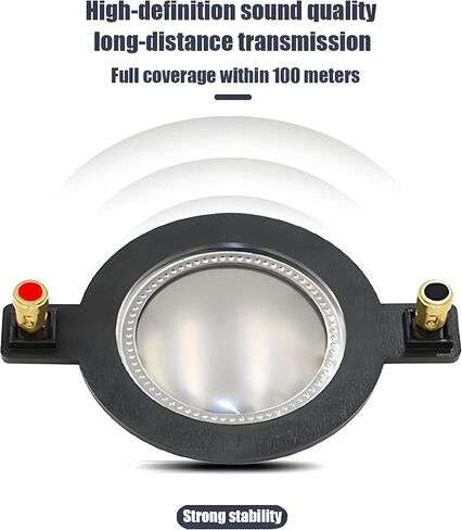 Diaphragm Fit for Timpano Tempesta TPT-RPDH2000 TPT-DH2000 Horn Driver 6PC in Saudi Arabia