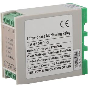 220VAC Over & Under Voltage Failure Phase Sequence Protector 3 Phase Power Supply Monitor Relay for Industrial Equipment Maintenance in Saudi Arabia