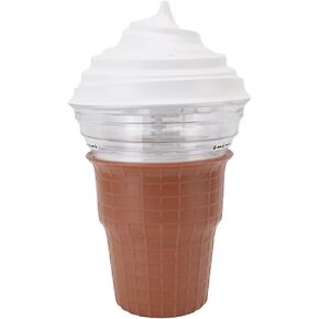 DIY Ice Cream Maker Machine Beginner Friendly Safe ABS PP Material USB Plug in 5V for Homemade Ice Cream Sorbet Frozen Yogurt in Saudi Arabia