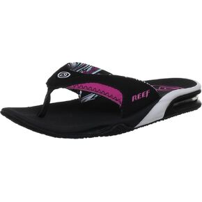 Reef Women's Fanning Flip-Flop, Strawberry Suede, 9 in Saudi Arabia