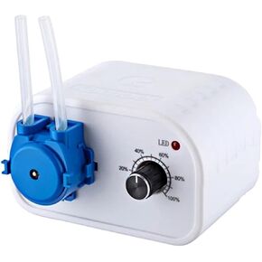 NKCP Micro Peristaltic Pump 12V with Power Supply Adjustable Flow Lab Dosing Pump Silicone Pump Tube(Us,NKCP-DC-S04B) in Kuwait