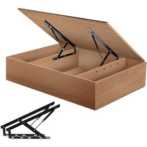 2 Pack Pneumatic Bed Lifting Mechanism for Heavy Bed Boxes Gas Springs Furniture Hinge Spring Hinges Folding Lift Up Spring Hinges in Saudi Arabia