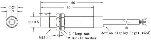 2 Wire Thread M12 N/O N/C DC6-36V/90-250V Proximity Sensor Switch LJ12A3-4-Z/EX/DX/J/EZ/DZ(Normal Close 90-250V) in Saudi Arabia