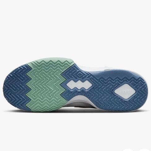 Nike Impact 4 Basketball Shoes (DM1124-102, White/Armory Navy/Football Grey/Light Violet Ore) Size 12 in Saudi Arabia