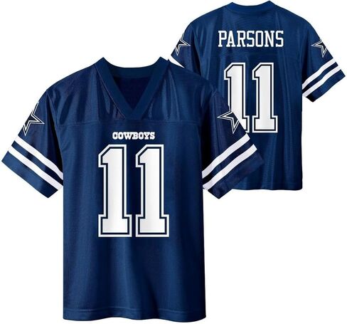 Micah Parsons Dallas Cowboys Navy #11 NFL اطفان طفل صغير وأرقام فريق لاعب المنزل لاعب كرة القدم in Saudi Arabia