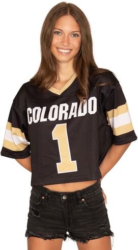 Lojobands Women's College Football Jersey Top in Kuwait