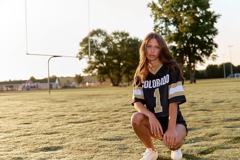 Lojobands Women's College Football Jersey Top in Kuwait