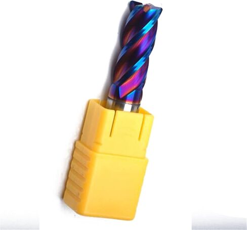 4flutes HRC65 CORNER RADIUS END MILL CARBIDE CNC CNC قواطع الطحن أدوات الطحن (القطر المتطور: 12R0.5x12DX75L 4F ، الأبعاد: 5pcs) in Kuwait