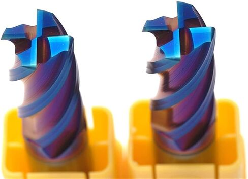 4flutes HRC65 CORNER RADIUS END MILL CARBIDE CNC CNC قواطع الطحن أدوات الطحن (القطر المتطور: 12R0.5x12DX75L 4F ، الأبعاد: 5pcs) in Kuwait