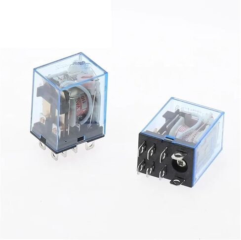 10pcs ly2nj HH62P HHC68A-2Z MINI MINI RELAY 10A 8PIN COIL DPDT AC/DC12V 24V 36V 48V 110V 220V 380V (AC 12V) in Kuwait