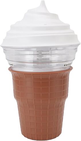 DIY Ice Cream Maker Machine Beginner Friendly Safe ABS PP Material USB Plug in 5V for Homemade Ice Cream Sorbet Frozen Yogurt in Saudi Arabia