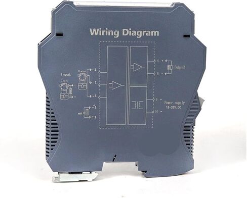 جهاز إرسال 220 فولت عزل مزود الطاقة 4 20MA 0-20MA محول إخراج إشارة IINPUT (0-20MA IN_220V_0-10V) in Kuwait