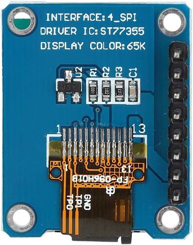 0.96 Inch HD IPS Color LCD Display Module 80x160 RGB ST7735 with SPI Interface for Easy Integration in Saudi Arabia