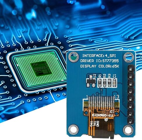 0.96 Inch HD IPS Color LCD Display Module 80x160 RGB ST7735 with SPI Interface for Easy Integration in Saudi Arabia