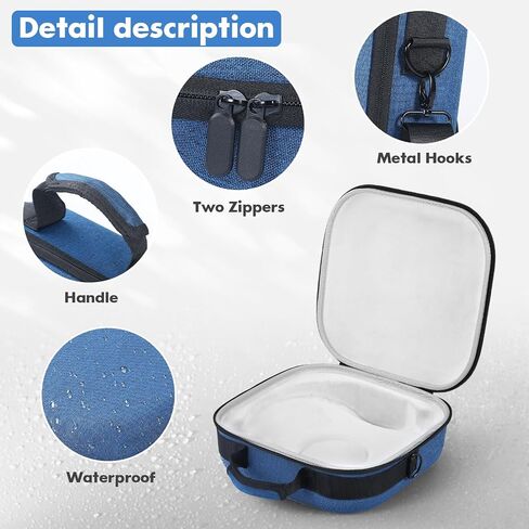 XBERSTAR Speakers Case for Harman Kardon Onyx Studio 9 Speakers Carrying Case Storage Bag Travel Bag (Black) in Saudi Arabia